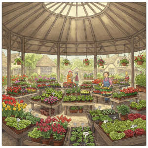 vente de fleurs